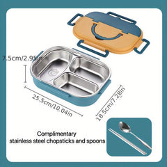 Stainless Steel Bento Box for Office Workers