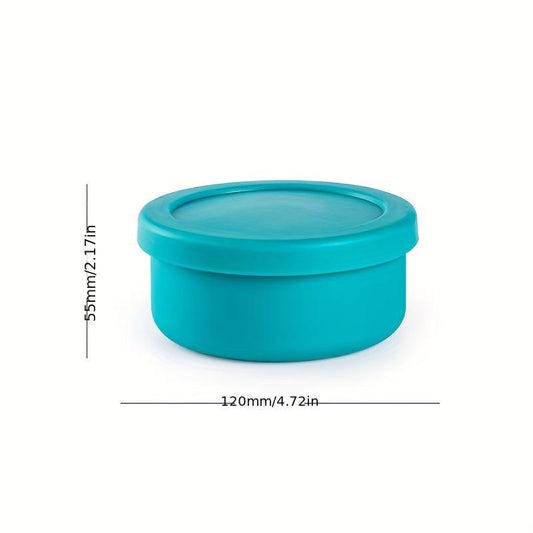 4pcs Silicone Crisper Boxes for Fresh Food Storage