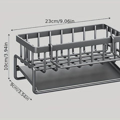 Kitchen Sink Drain Basket Rag Rack Drain Rack Telescopic Tableware Drain Rack