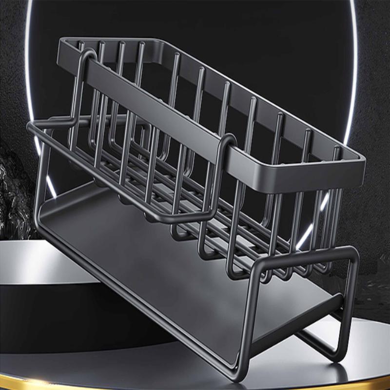 Kitchen Sink Drain Basket Rag Rack Drain Rack Telescopic Tableware Drain Rack