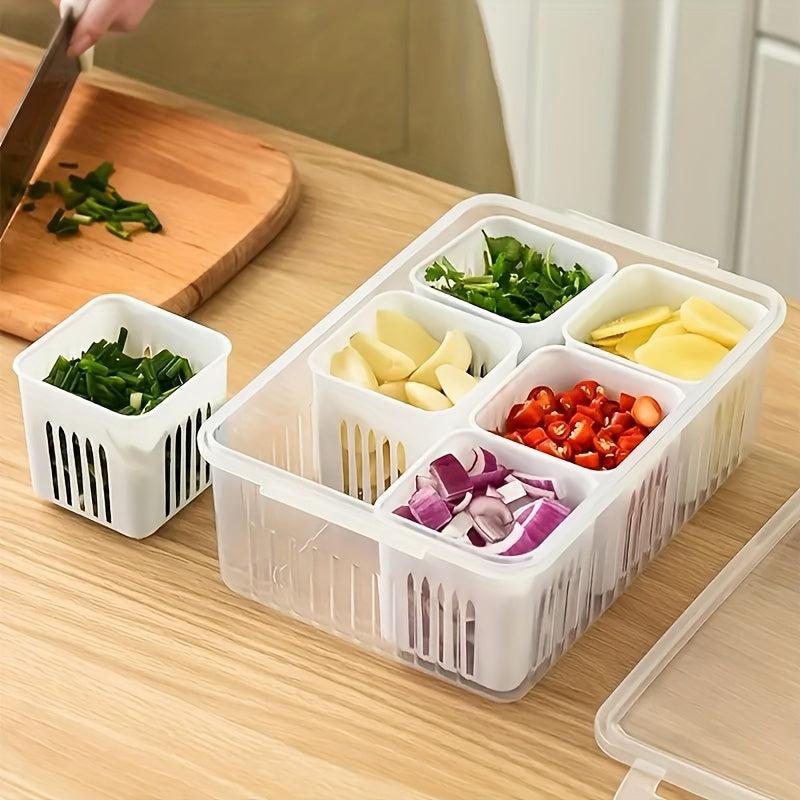 Onion Organizer for Kitchen Refrigerator Storage Box