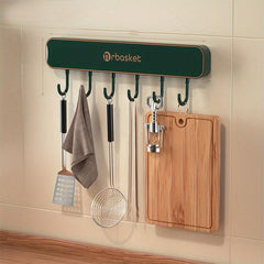 Wall mounted Utensils Rack Holder Hook Storage Rack Kitchen Accessories