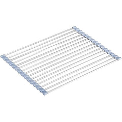 Rollable Cutlery Drying Rack Kitchen Stainless Steel Wire Drainer