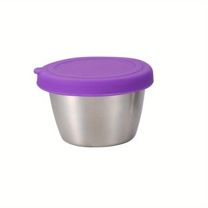 Salad Sauce Container Stainless Steel Small Dipping Sauce