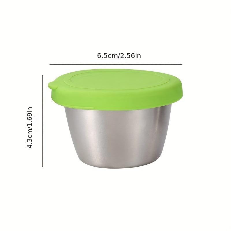 Salad Sauce Container Stainless Steel Small Dipping Sauce