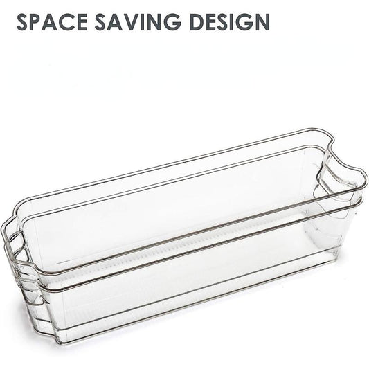 Breastmilk Storage Container Clear Freezer Organizer Bin Plastic Storage Bins