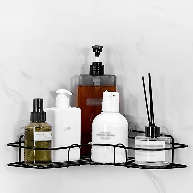 Bathroom Shelf Shower Caddy Rack Kitchen Punch Storage Rack Holder