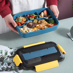 Insulated Lunch Box Set With Tableware Leakproof Food Container Bento Box