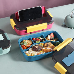 Insulated Lunch Box Set With Tableware Leakproof Food Container Bento Box
