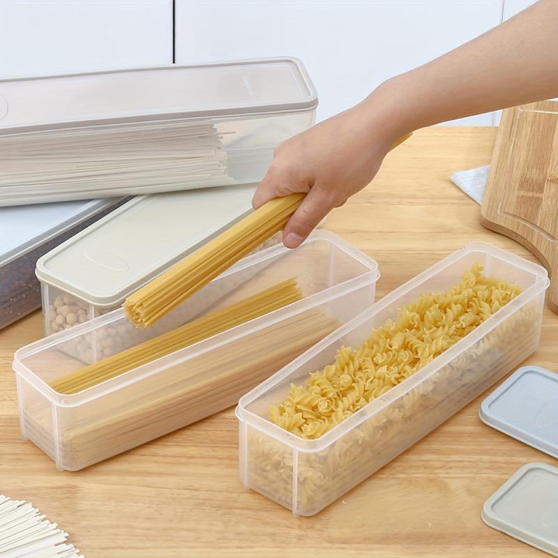 Plastic Airtight Storage Box with Fork Box for Kitchen