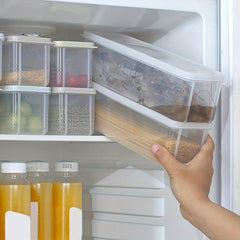 Plastic Airtight Storage Box with Fork Box for Kitchen
