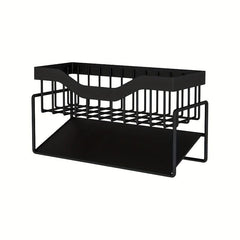 Stainless Steel Kitchen Sink Caddy with Sponge Holder