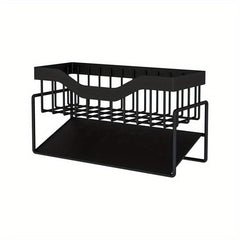 Stainless Steel Kitchen Sink Caddy with Sponge Holder