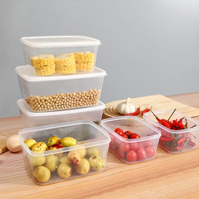 Plastic Refrigerator Storage Box Fresh Keeping Fruit Vegetable Crisper