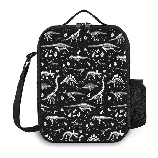 Dinosaur Portable Lunch Bag Insulated Waterproof School Canteen More