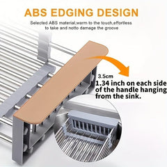 Stainless Steel Retractable Sink Drain Basket