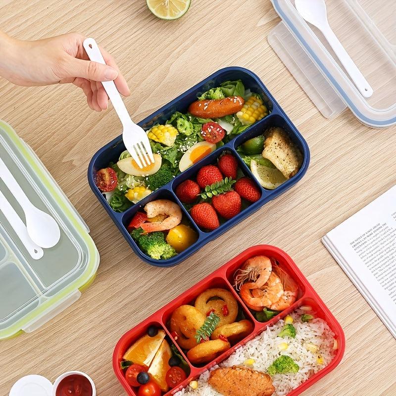Eco Friendly Leak proof Portable Lunch Box Cutlery BPA Food Safe Microwave Safe