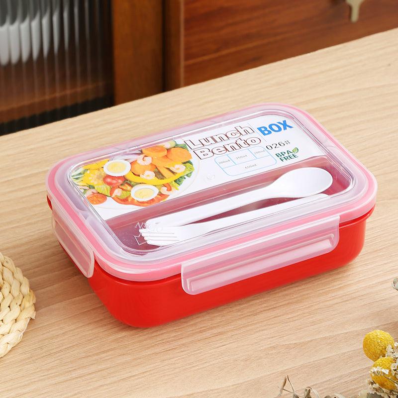 Eco Friendly Leak proof Portable Lunch Box Cutlery BPA Food Safe Microwave Safe