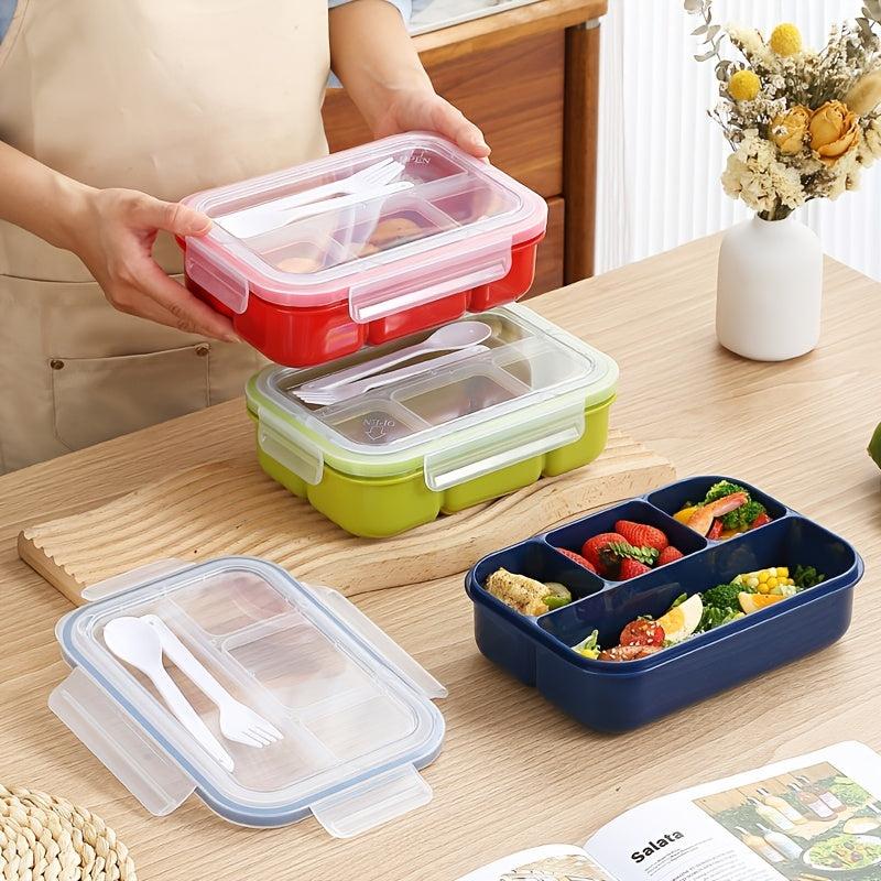 Eco Friendly Leak proof Portable Lunch Box Cutlery BPA Food Safe Microwave Safe