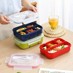 Eco Friendly Leak proof Portable Lunch Box Cutlery BPA Food Safe Microwave Safe