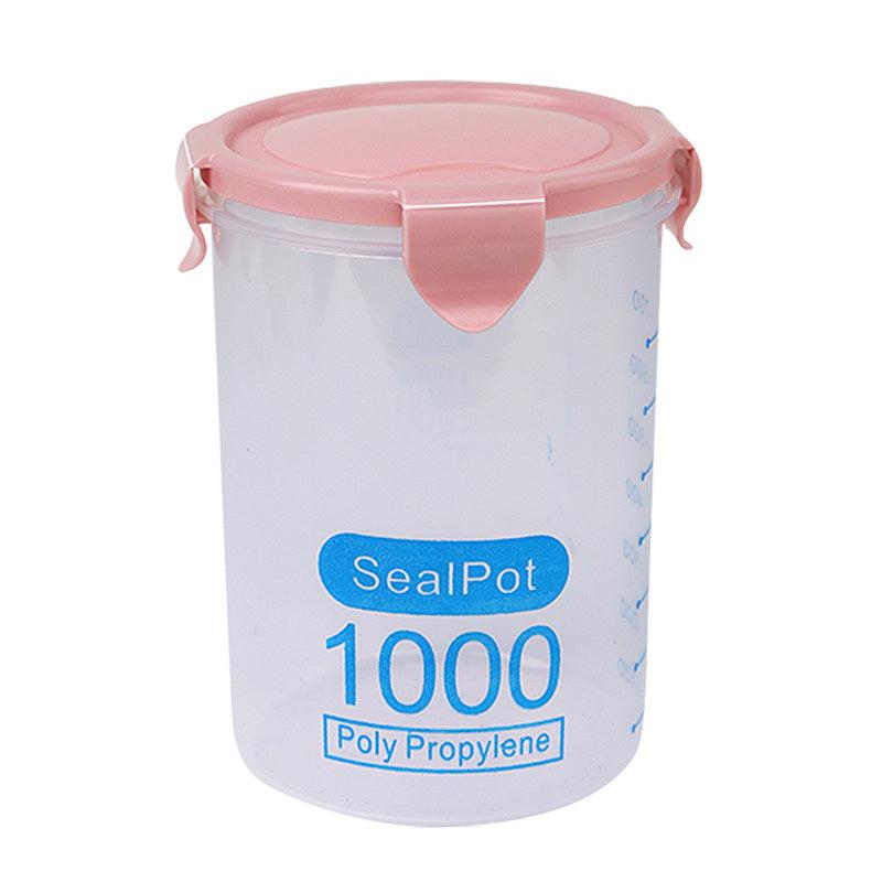 Clear Plastic Kitchen Storage Box 33 8oz Food Container