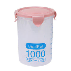 Clear Plastic Kitchen Storage Box 33 8oz Food Container