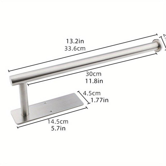 Stainless Steel Paper Towel Holder Rod Wall mounted