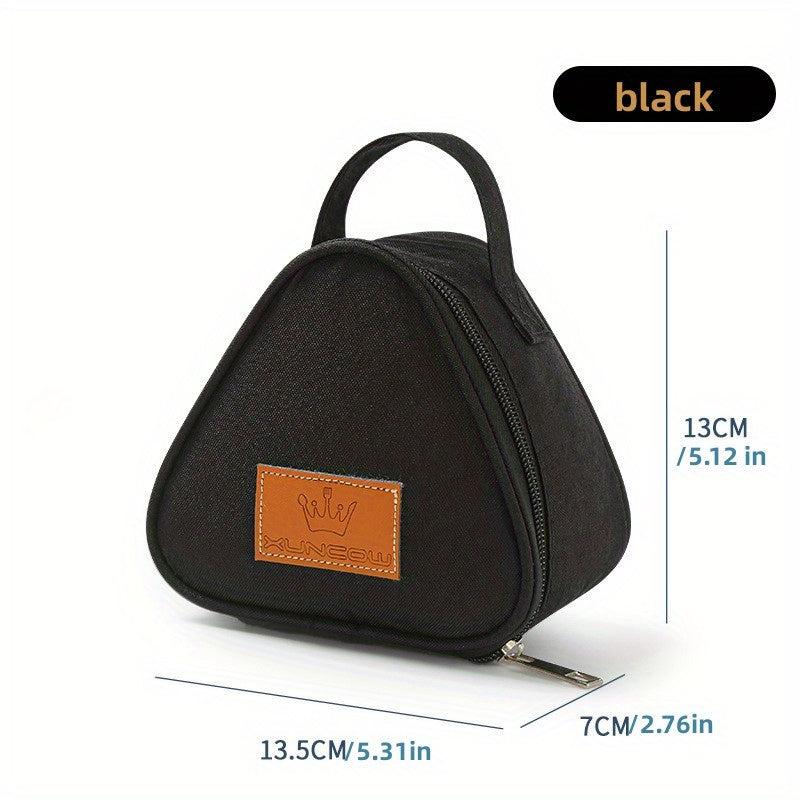 Triangle Insulated Rice Ball Bag Leakproof Lunch Box