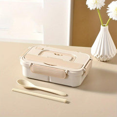 Leakproof Lunch Box with Tableware for Office Workers