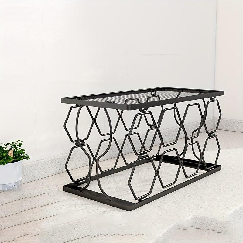 Stackable Countertop Wine Rack Metal 6 Bottle 8 Bottle Wine Holder