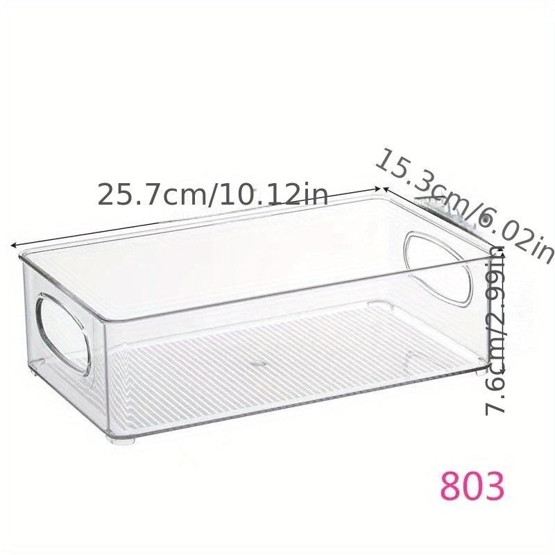 Plastic Storage Bin for Kitchen Pantry Fridge Freezer Food
