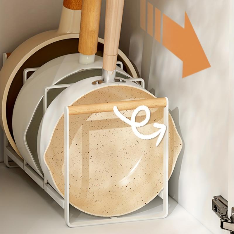 3 Grid Dish Rack for Drying Plates on Countertop or Shelf