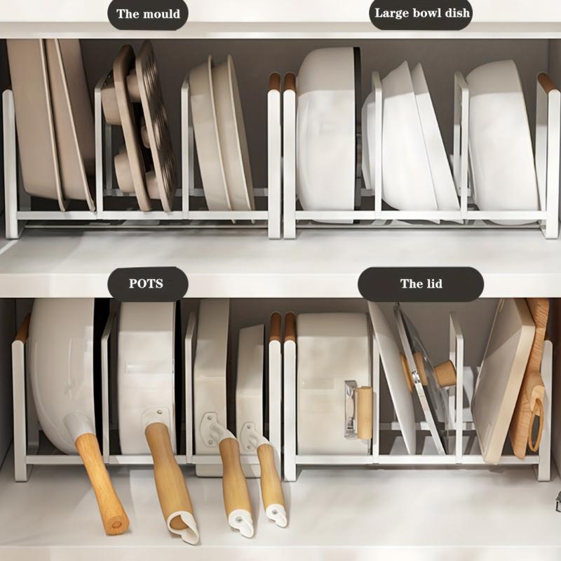 3 Grid Dish Rack for Drying Plates on Countertop or Shelf