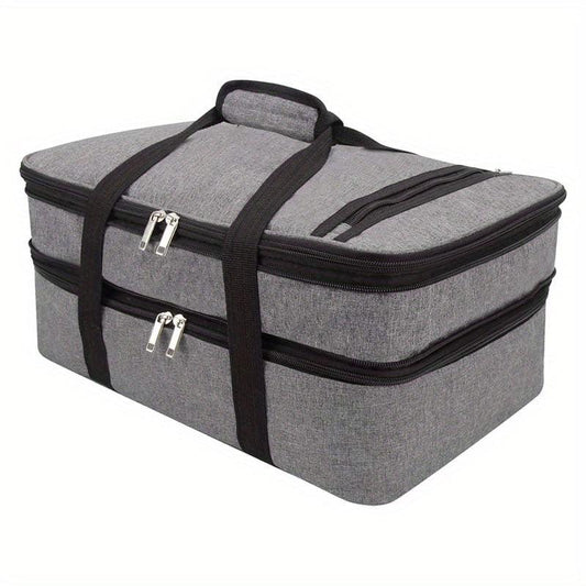 Insulated Casserole Dish Carrier Bag Food Hot Cold Travel Potluck