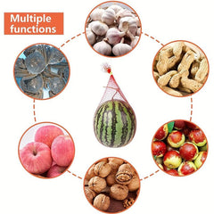 100 Reusable Watermelon Nets for Garden - Supports Cantaloupes, Honeydews