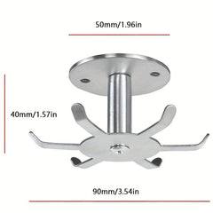 Utensil Holder 304 Stainless Steel Under Cabinet Hooks