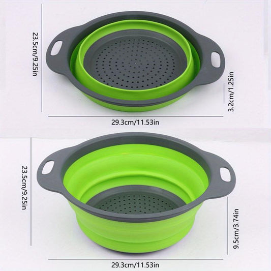 Multifunctional Drainage Basket Washing Basin Fruits Vegetables Cleaning