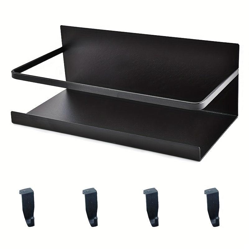 Magnetic Spice Rack For Refrigerator Extra Thick Metal & Magnets