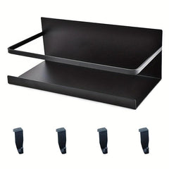 Magnetic Spice Rack For Refrigerator Extra Thick Metal & Magnets