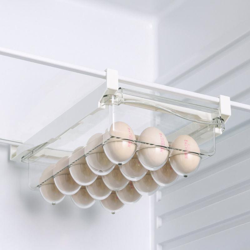 1pc Transparent Egg Box Drawer Type Fresh keeping Organizer