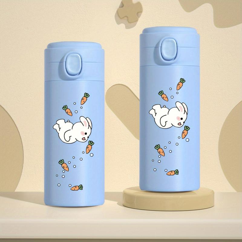 Rabbit Vacuum Flask Bouncing Lid 350ml Thermal Bottle Stainless Steel