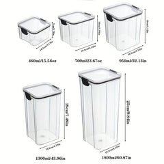 Airtight Food Storage Container Plastic BPA Kitchen Pantry Organization