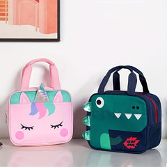 Dino Unicorn Insulated Lunch Bag Leakproof for Work School Picnic Beach