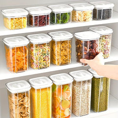 Airtight Food Storage Containers for Kitchen Pantry Organization