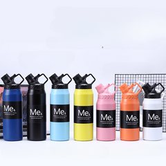 Large Capacity Insulated Water Bottle with Handle
