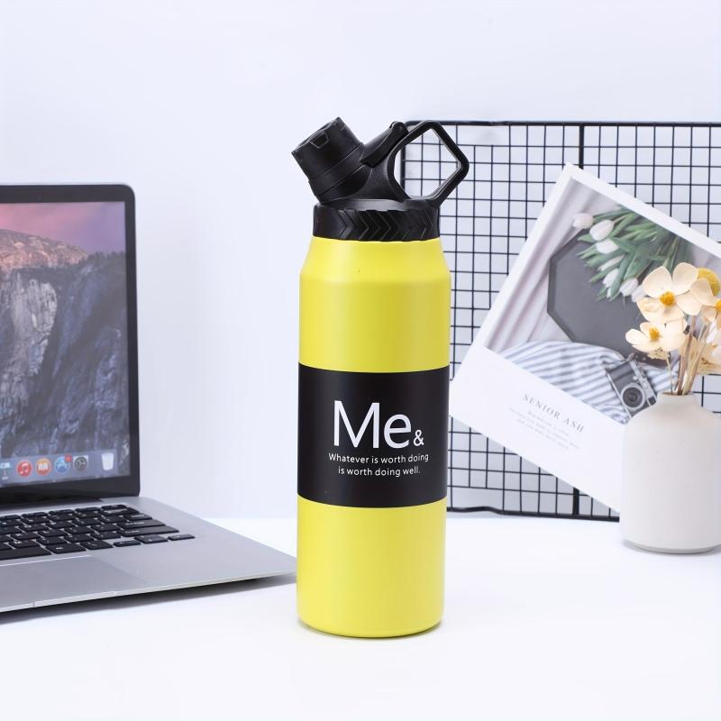 Large Capacity Insulated Water Bottle with Handle