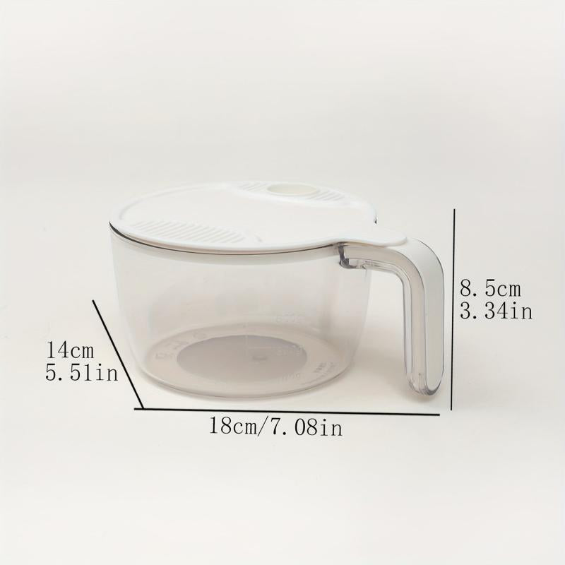 Fruit & Vegetable Washing Bowl, Kitchen Sink Drainer Basket