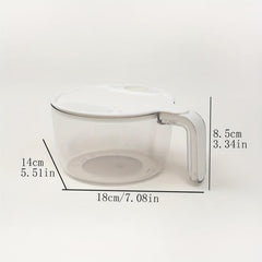 Fruit & Vegetable Washing Bowl, Kitchen Sink Drainer Basket