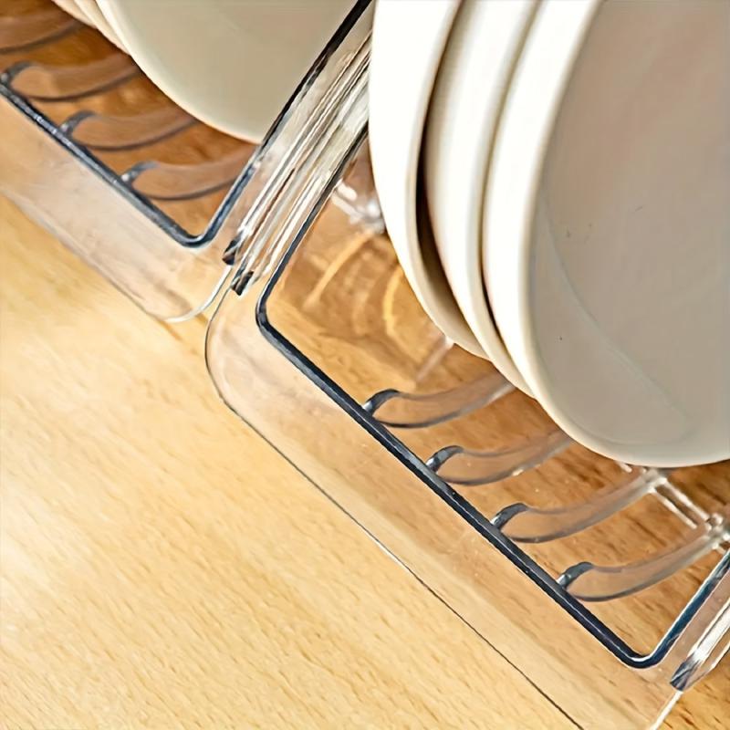 Kitchen Dish Storage Rack Box Cabinet Tableware Plate Bowl Cup Holder Drain