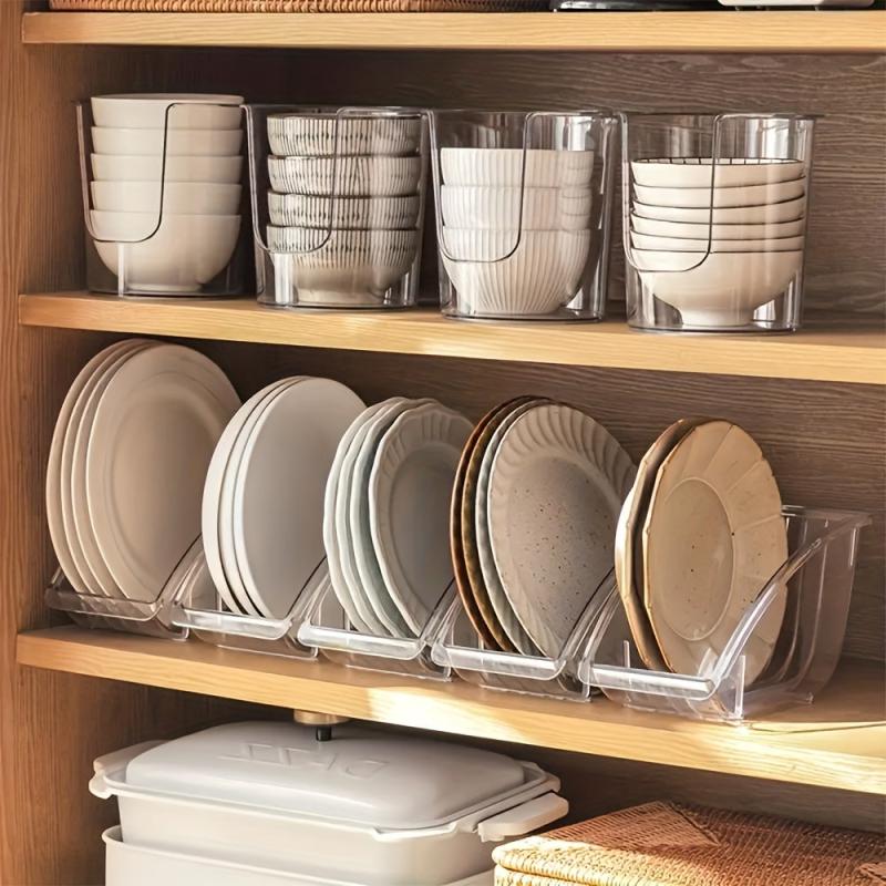 Kitchen Dish Storage Rack Box Cabinet Tableware Plate Bowl Cup Holder Drain